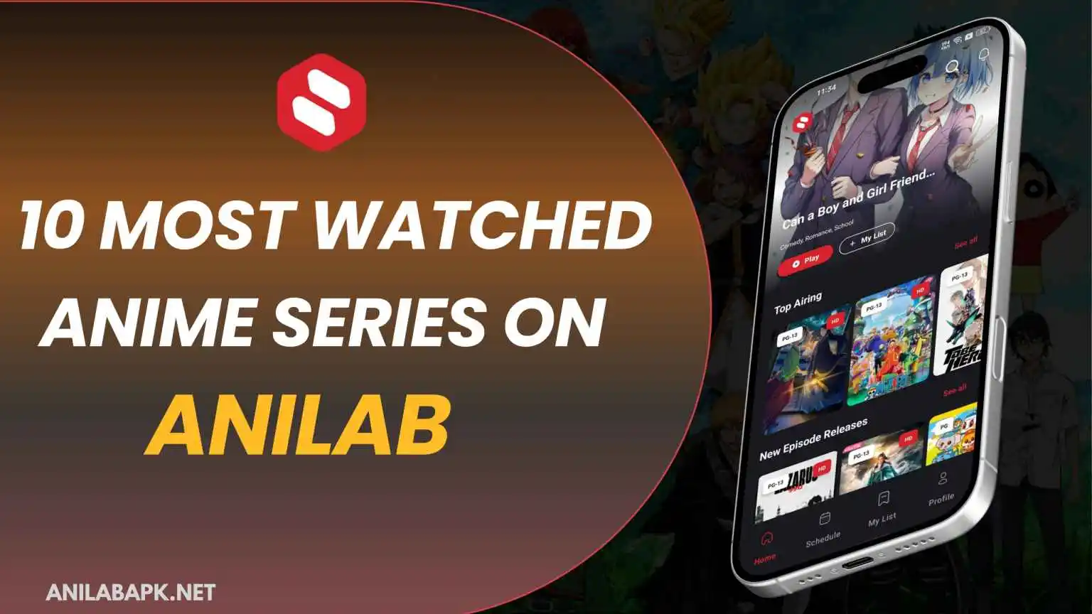 10 Most Watched Anime Series on Anilab