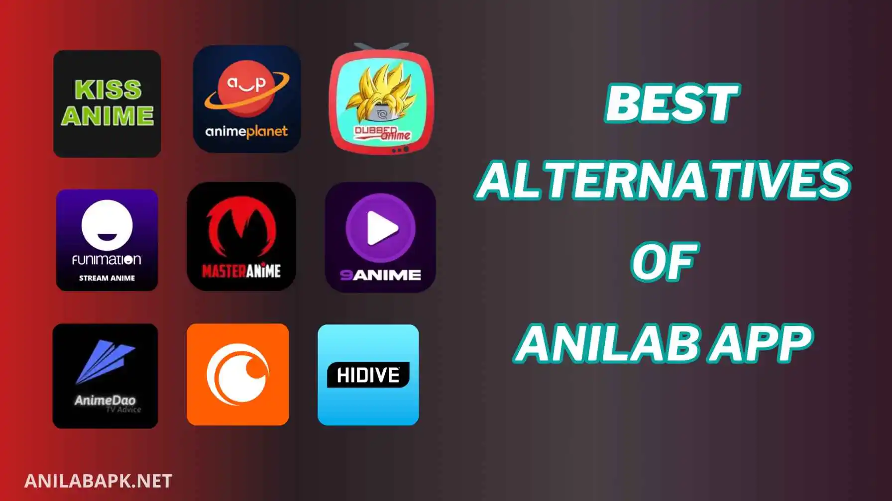 Best Alternatives of Anilab App